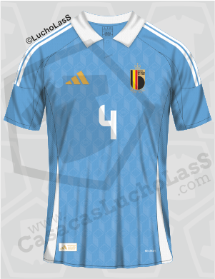 camiseta Bélgica 2024