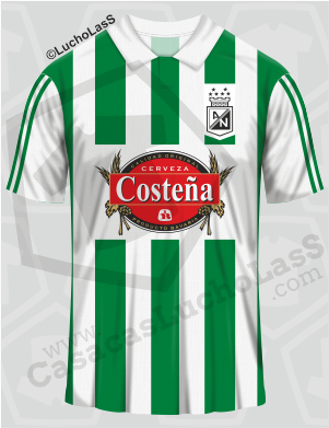 camiseta Atlético Nacional Cerveza costeña