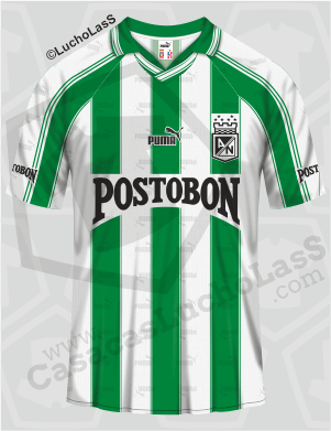 camiseta Atlético Nacional 1998