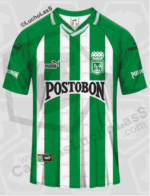 camiseta Atlético Nacional 2000