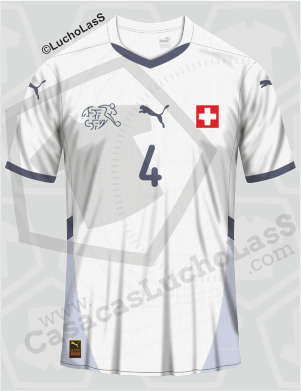 camiseta Suiza