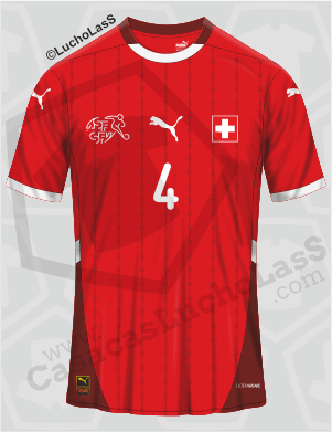 camiseta Suiza