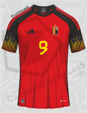 camiseta Bélgica 2022