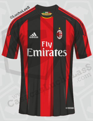 camisetas de Ronaldinho: AC Milan