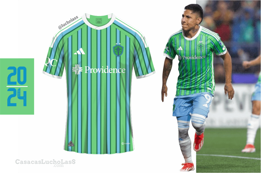 mejores camisetas de fútbol del 2024: Seattle Sounders