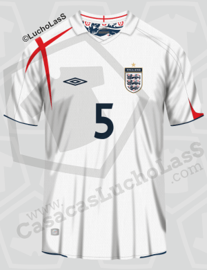 camiseta Inglaterra
