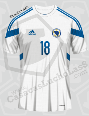 camiseta Bosnia y Herzegovina
