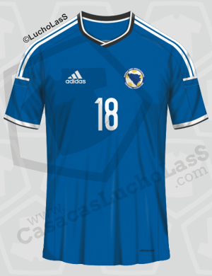 camiseta Bosnia y Herzegovina