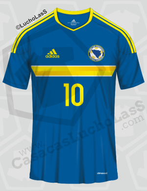 camiseta Bosnia y Herzegovina