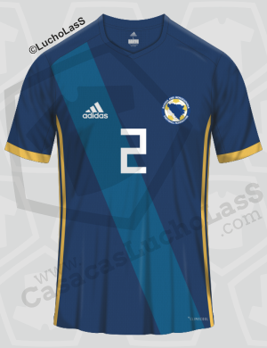 camiseta Bosnia y Herzegovina
