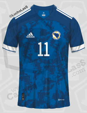camiseta Bosnia y Herzegovina