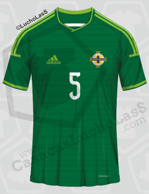 camiseta Irlanda del Norte