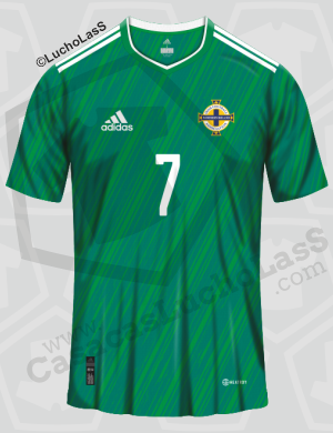 camiseta Irlanda del Norte