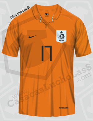 camiseta Países Bajos