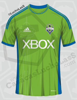 camiseta Seattle Sounders