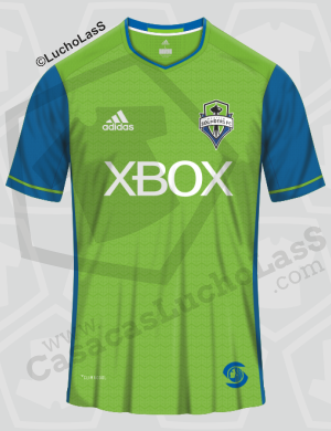 camiseta Seattle Sounders