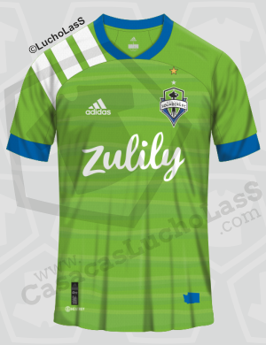 camiseta Seattle Sounders