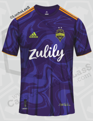 camiseta Seattle Sounders