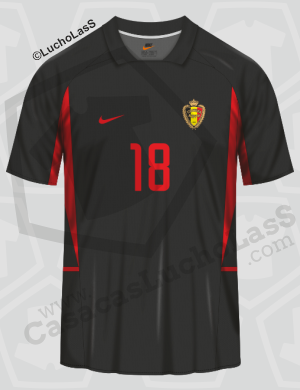 camiseta Bélgica 2002
