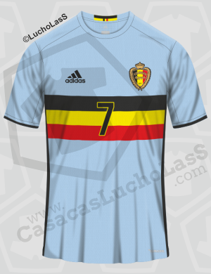 camiseta Bélgica