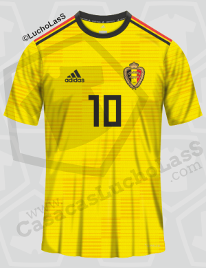 camiseta Bélgica