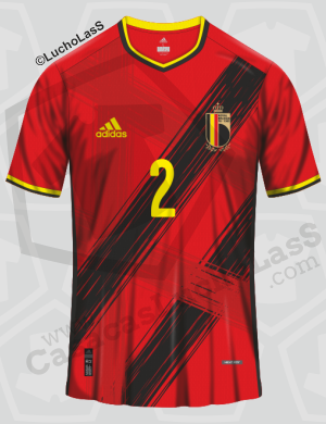 camiseta Bélgica