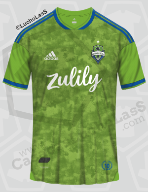 camiseta Seattle Sounders