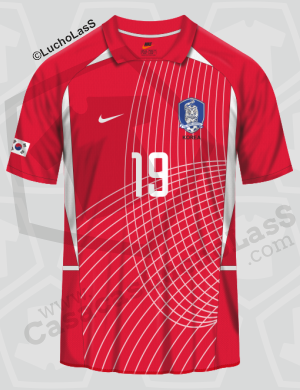camiseta Corea del Sur