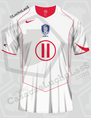 camiseta Corea del Sur