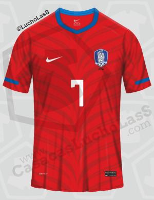 camiseta Corea del Sur