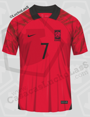 camiseta Corea del Sur