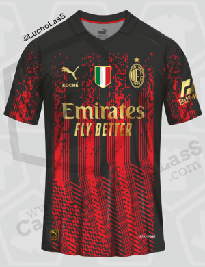 camiseta AC Milan Nemen