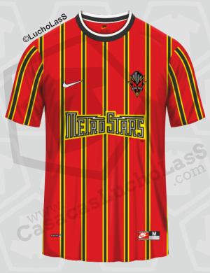 camiseta New York Metrostars