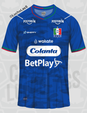 camiseta Once Caldas