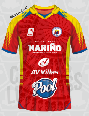 camiseta Deportivo Pasto