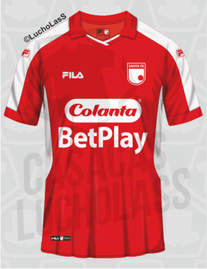 camiseta Independiente Santa Fe
