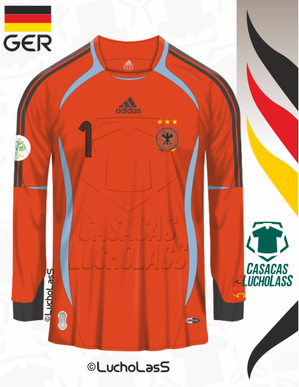 camiseta Alemania 2006
