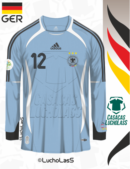 camiseta Alemania 2006