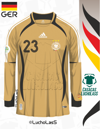 camiseta Alemania 2006