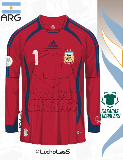 camiseta Argentina 2006