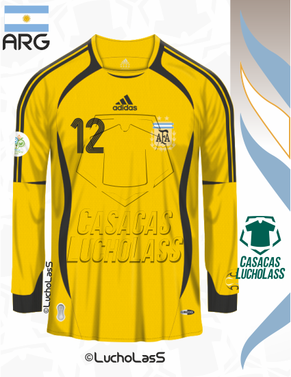 camiseta Argentina 2006