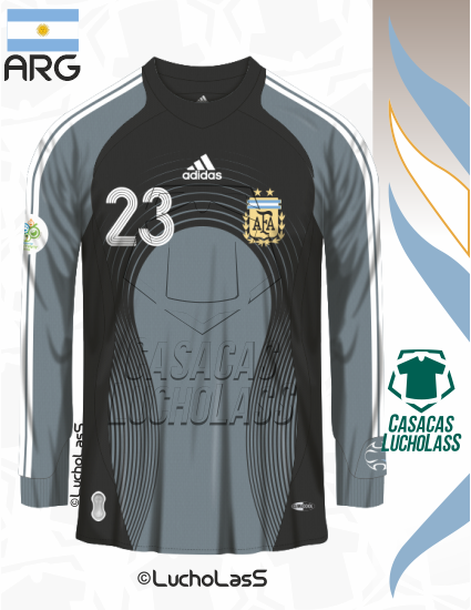 camiseta Argentina 2006