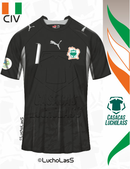 camiseta Costa de Marfil 2006