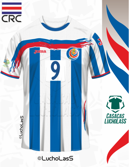 camiseta Costa Rica 2006
