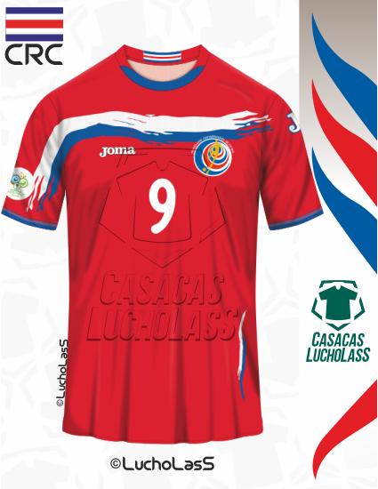 camiseta Costa Rica 2006
