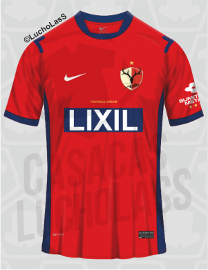 camiseta Kashima Antlers