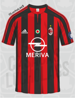 camiseta AC Milan