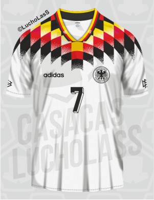 camiseta Alemania 1990