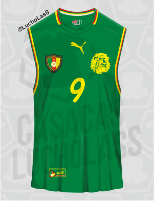 camiseta Camerún