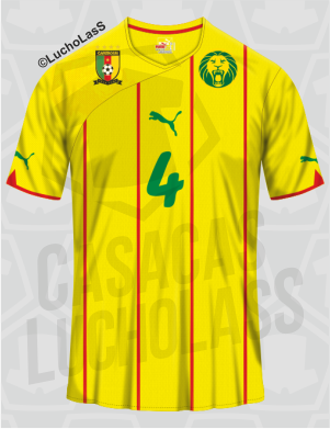 camiseta Camerún